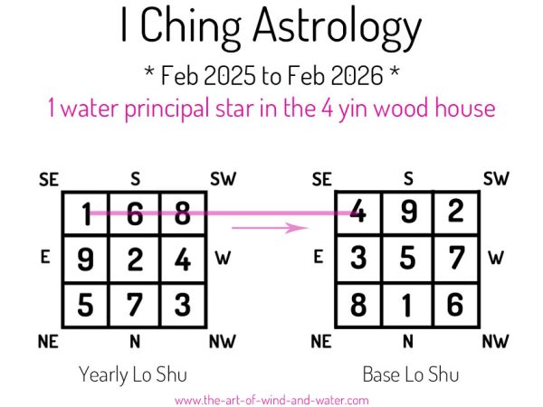 I Ching Astrology 4 House 2025