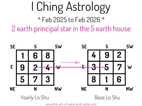 I Ching Astrology 5 House 2025