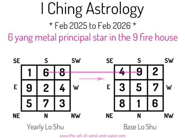 I Ching Astrology 9 House 2025